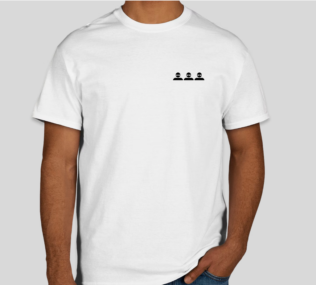 On Company Time Artwork Tee - White